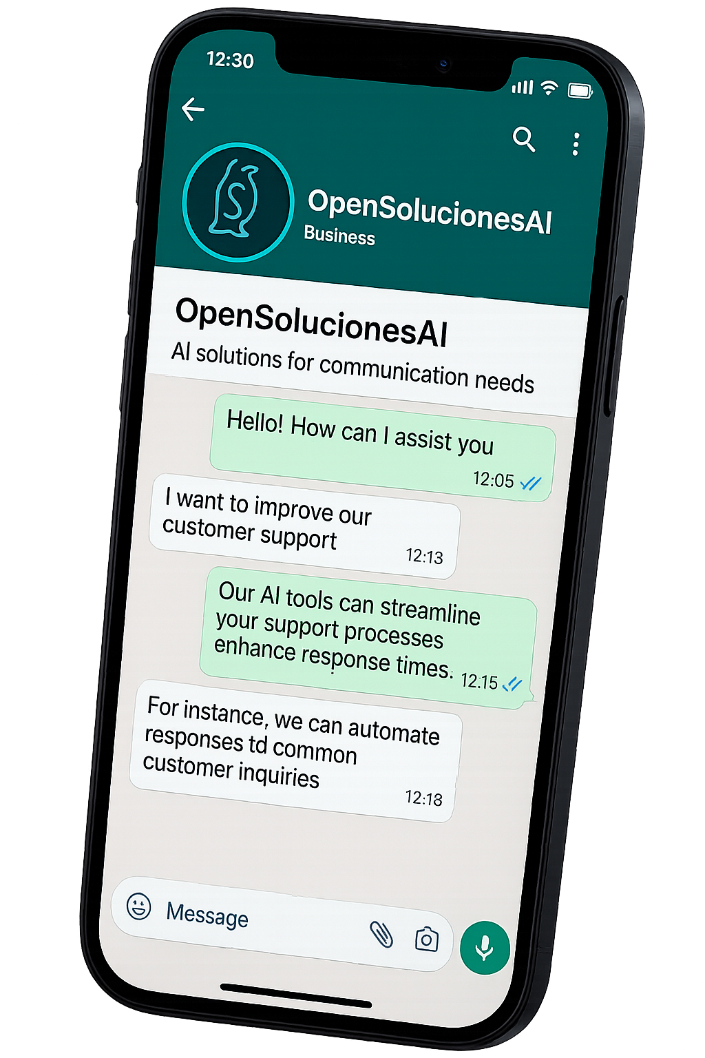 Demostración de OpenSolucionesAI